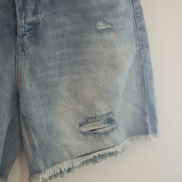 Wild Fable High Rise Bermuda Jean shorts - Picture 7 of 10